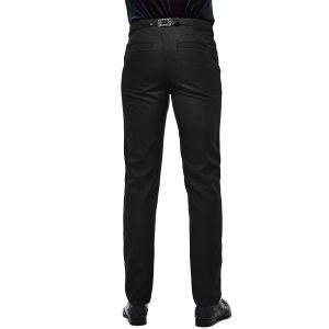 DEVIL FASHION Pantalon Victorien ‘Mc Dermot’ Noir marque pas cher 22