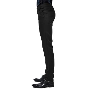 DEVIL FASHION Pantalon Victorien ‘Mc Dermot’ Noir marque pas cher 24