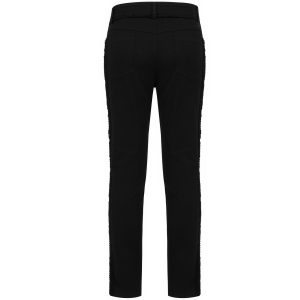 PUNK RAVE Pantalon ‘Wolfram’ Noir mode tendance 49