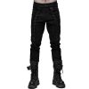 PUNK RAVE Pantalon ‘Wolfram’ Noir mode tendance 56