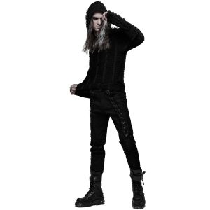 PUNK RAVE Pantalon ‘Wolfram’ Noir mode tendance 29