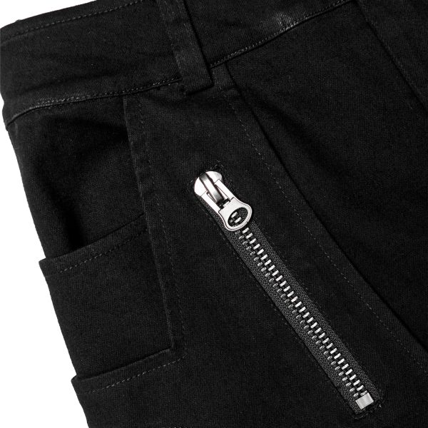 pas cher PUNK RAVE Pantalon ‘Ywain’ En Denim Noir 14