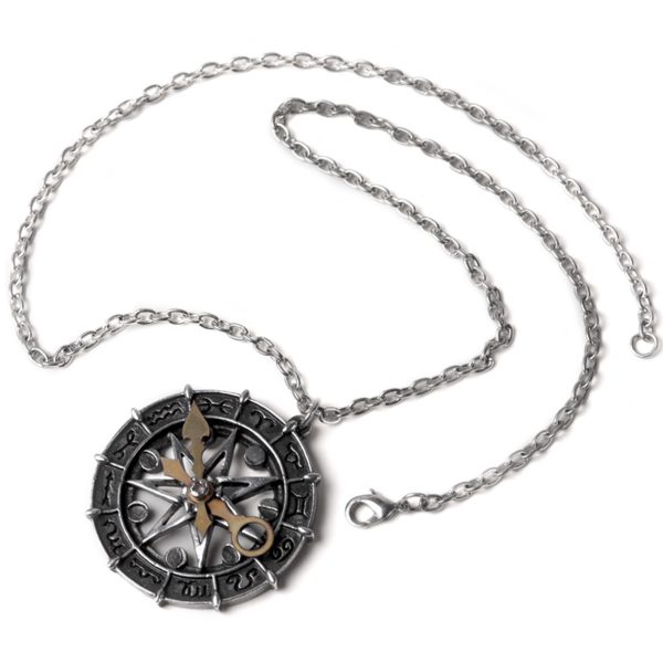 a Prix Discount ALCHEMY GOTHIC Pendentif ‘Astro-Lunial Compass’ 3