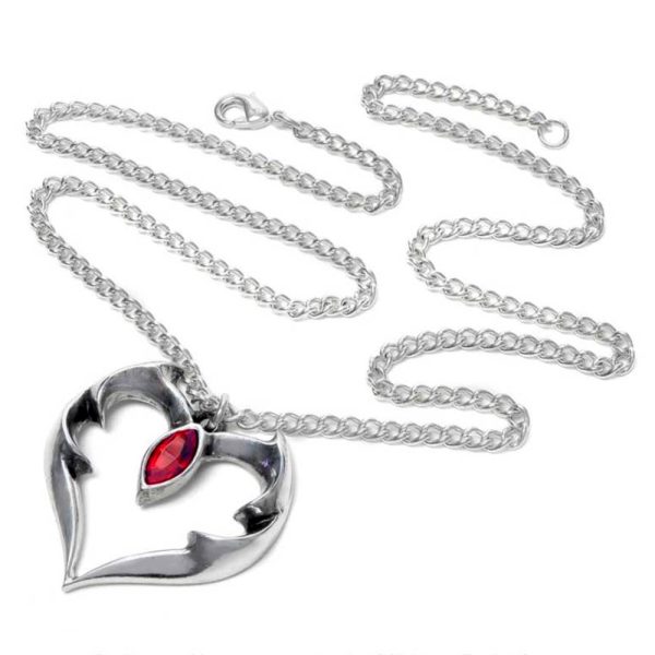 ALCHEMY GOTHIC Pendentif ‘Batheart – The Vampire’s Kiss’ boutique paris 3