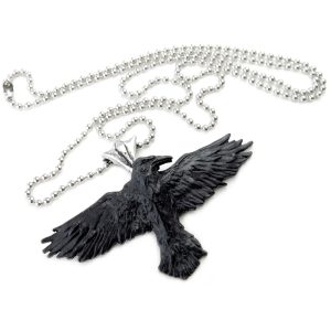 Alchemy Metal-Wear Pendentif ‘Black Raven’ site pas cher 7