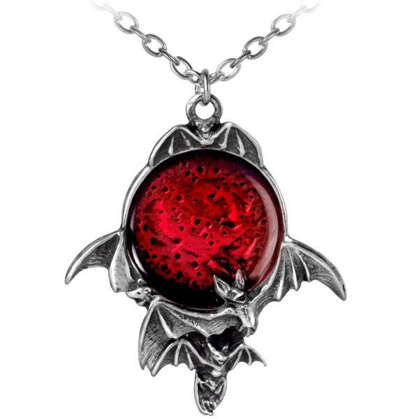 prix de gros ALCHEMY GOTHIC Pendentif ‘Blood Moon’ 1