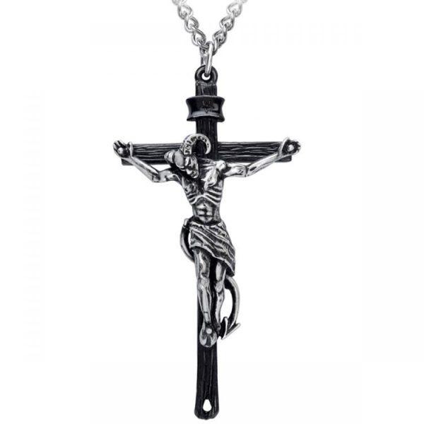 qualité supérieure ALCHEMY GOTHIC Pendentif ‘CruciFaustan’ 1