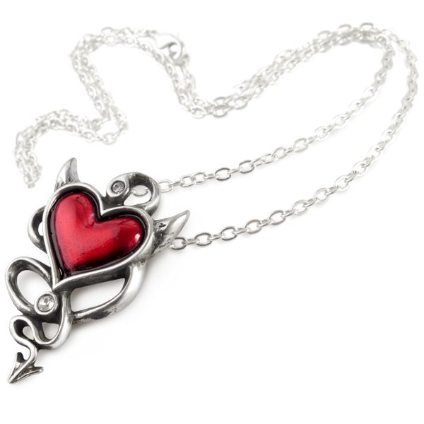 ALCHEMY GOTHIC Pendentif ‘Devil Heart’ france 3