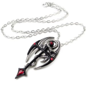 ALCHEMY GOTHIC Pendentif ‘Draconkreuz’ mode 7