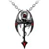 ALCHEMY GOTHIC Pendentif ‘Draconkreuz’ mode 32