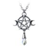 ALCHEMY GOTHIC Pendentif ‘Goddess’ boutique pas cher 10