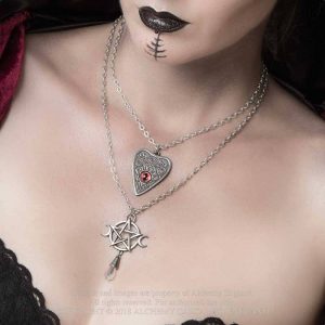 ALCHEMY GOTHIC Pendentif ‘Goddess’ boutique pas cher 9