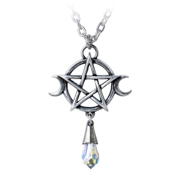 ALCHEMY GOTHIC Pendentif ‘Goddess’ boutique pas cher 1