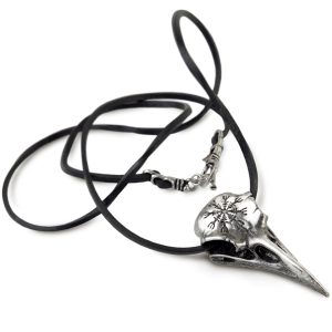 prix le plus bas Alchemy Metal-Wear Pendentif ‘Helm Of Awe Ravenskull’ 7