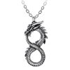 Retour gratuit en magasin. ALCHEMY GOTHIC Pendentif ‘Infinity Dragon’ 11