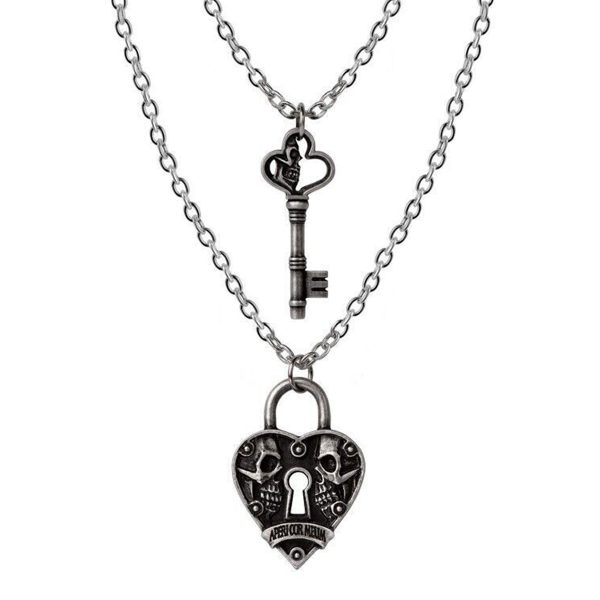 en ligne vente ALCHEMY GOTHIC Pendentif ‘Key To Eternity’ 1