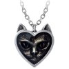 ALCHEMY GOTHIC Pendentif ‘Love Cat’ pas cher 11