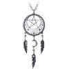 soldes en ligne ALCHEMY GOTHIC Pendentif ‘Pagan Dream Catcher’ 8