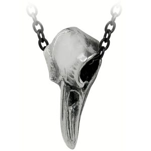 ALCHEMY GOTHIC Pendentif ‘Rabenschadel Kleine’ Nouvelle tendance 8