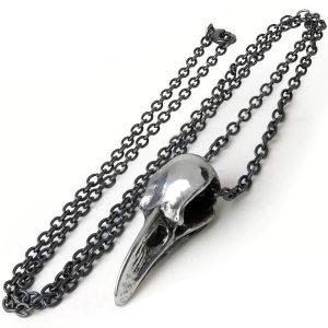 ALCHEMY GOTHIC Pendentif ‘Rabenschadel Kleine’ Nouvelle tendance 10