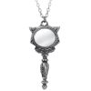 soldes pas cher ALCHEMY GOTHIC Pendentif ‘Sacred Cat Vanitas’ 5