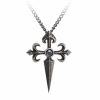 ALCHEMY GOTHIC Pendentif ‘Santiago Cross’ Promotio de vente 10