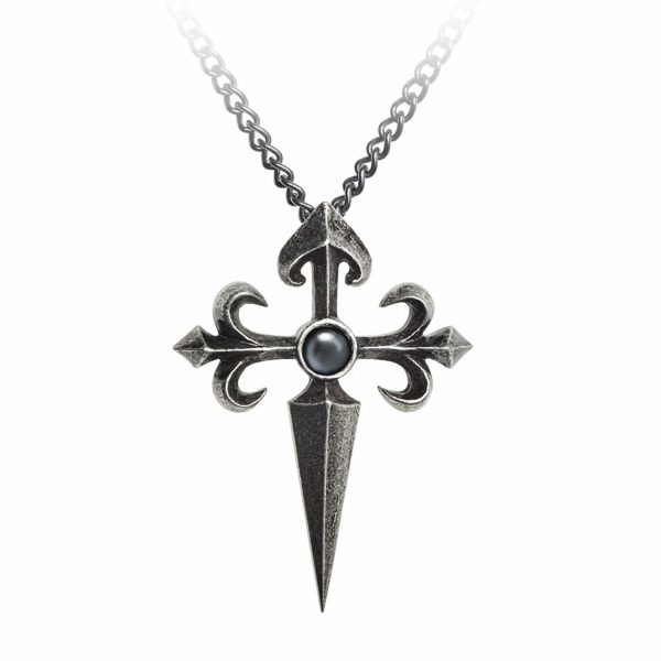 ALCHEMY GOTHIC Pendentif ‘Santiago Cross’ Promotio de vente 1