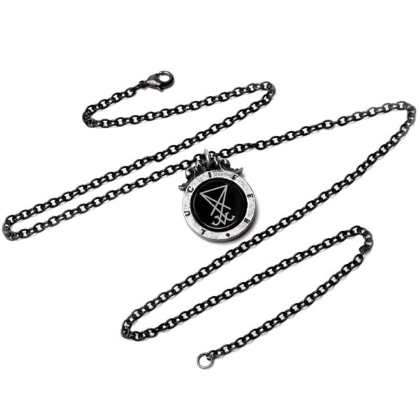 ALCHEMY GOTHIC Pendentif ‘Seal Of Lucifer’ Top ventes 3