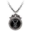 ALCHEMY GOTHIC Pendentif ‘Seal Of Lucifer’ Top ventes 13