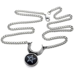 ALCHEMY GOTHIC Pendentif ‘Sin Horned God’ pas cher en ligne 9