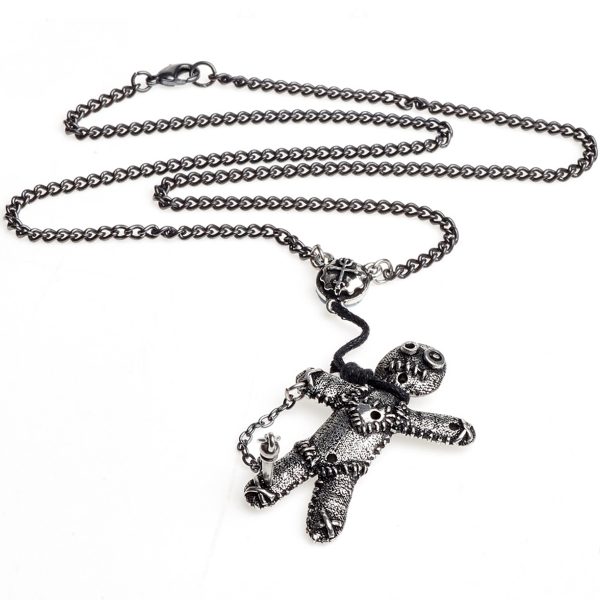 Retour gratuit en magasin. ALCHEMY GOTHIC Pendentif ‘Voodoo Doll’ 5