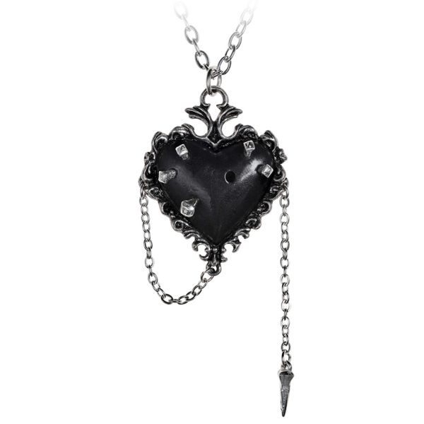 outlet ALCHEMY GOTHIC Pendentif ‘Witch Heart’ 3