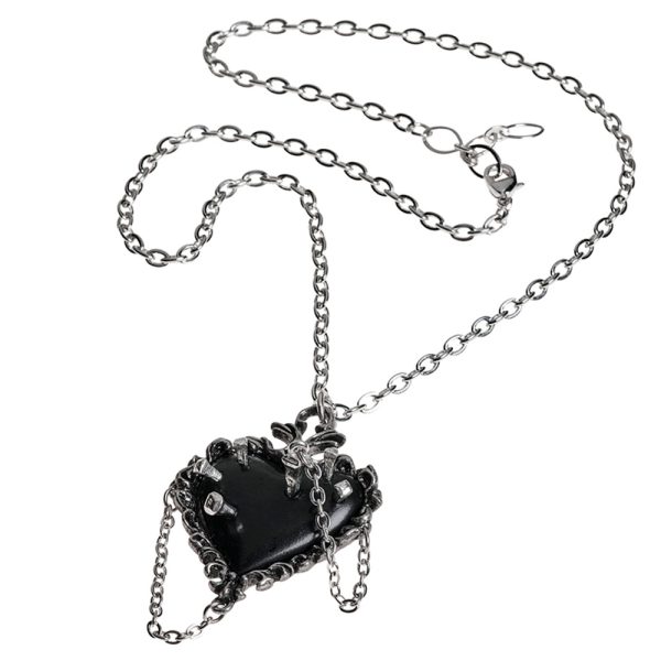 outlet ALCHEMY GOTHIC Pendentif ‘Witch Heart’ 4