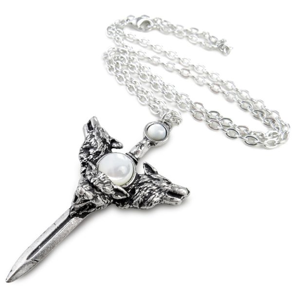 ALCHEMY GOTHIC Pendentif ‘Wolverine Moon’ Promotio de vente 3