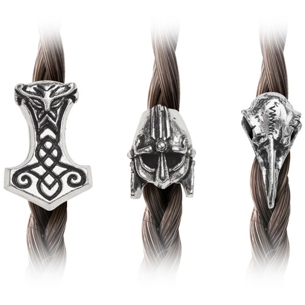 ALCHEMY GOTHIC Perles De Cheveux ‘Norsebraid’ économies garanties 3