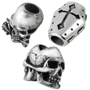 ALCHEMY GOTHIC Perles ‘Funereal’ Barbe & Cheveux site soldes 7