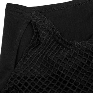 PUNK RAVE Polo Masque ‘Xenos’ Noir Nouvelle tendance 30