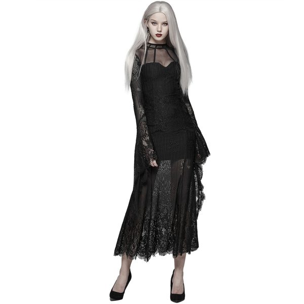 PUNK RAVE Robe ‘Dark Nympha’ Noire nouveau produit 5