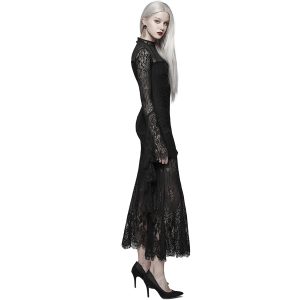 PUNK RAVE Robe ‘Dark Nympha’ Noire nouveau produit 23