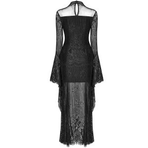 PUNK RAVE Robe ‘Dark Nympha’ Noire nouveau produit 29