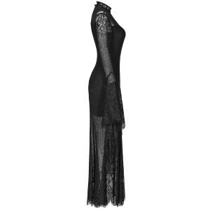 PUNK RAVE Robe ‘Dark Nympha’ Noire nouveau produit 31