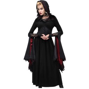 DEVIL FASHION Robe ‘Dark Witch’ Noire mode 34