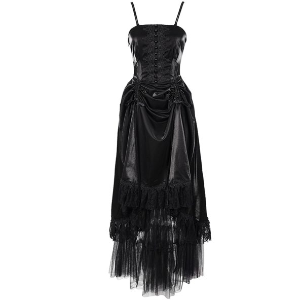 outlet DEVIL FASHION Robe Gothique ‘Narcissa’ Noire 1