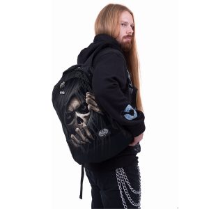 Spiral Direct Sac à Dos ‘Grim Ripper’ Noir Avec Poche Pour Laptop magasin pour 10