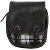 Officielle QUEEN OF DARKNESS Sac De Kilt ‘White And Black Plaid’ 22