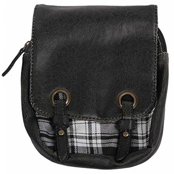 Officielle QUEEN OF DARKNESS Sac De Kilt ‘White And Black Plaid’ 1