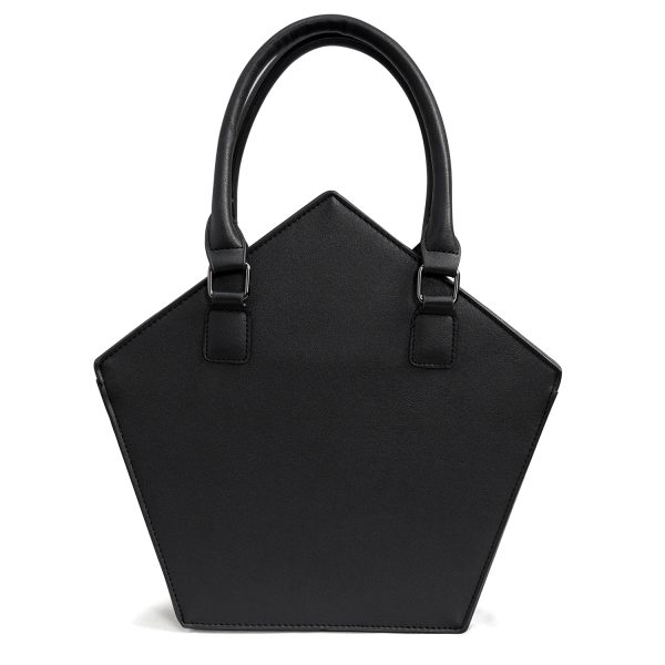 boutiqued pas cher DEVIL FASHION Sac Fourre-Tout ‘Pentagramme’ Noir 12