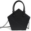 boutiqued pas cher DEVIL FASHION Sac Fourre-Tout ‘Pentagramme’ Noir 56