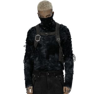 Paiement sécurisé PUNK RAVE Sac Harnais ‘Samhain’ Noir 15