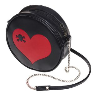 ALCHEMY GOTHIC Sac ‘Heart Skull’ Noir boutique en ligne france 7